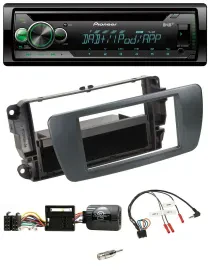 Автомагнитола Pioneer USB MP3 CD, DAB, поддержка управления на руле, для Seat Ibiza, черный