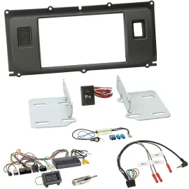 Einbauset Lenkradadapter Doppel DIN Autoradio für Land Rover Evoque 2011-2013