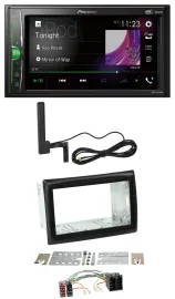 Pioneer MP3 DAB AUX 2DIN Bluetooth Autoradio für Renault Megane 2002-2008