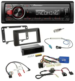 Pioneer Bluetooth USB DAB Lenkrad Autoradio für Dacia Duster ab 2021