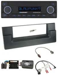 Blaupunkt DAB USB Bluetooth Lenkrad Autoradio für BMW 5er E39 2001-2004 Quadlock
