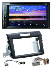 Pioneer Bluetooth 2DIN USB DVD DAB MP3 Autoradio für Honda CR-V FR5/FR6 ab 2012