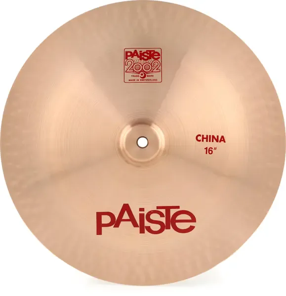 Тарелка барабанная Paiste 16" 2002 China