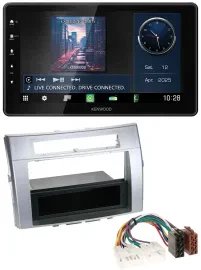 Kenwood MP3 Bluetooth USB DAB Autoradio für Toyota Corolla Verso 2004-2009 silbe