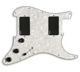 EMG KH21 Kirk Hammett Active Pickup Prewired/Loaded Guitar Pickguard Set, White