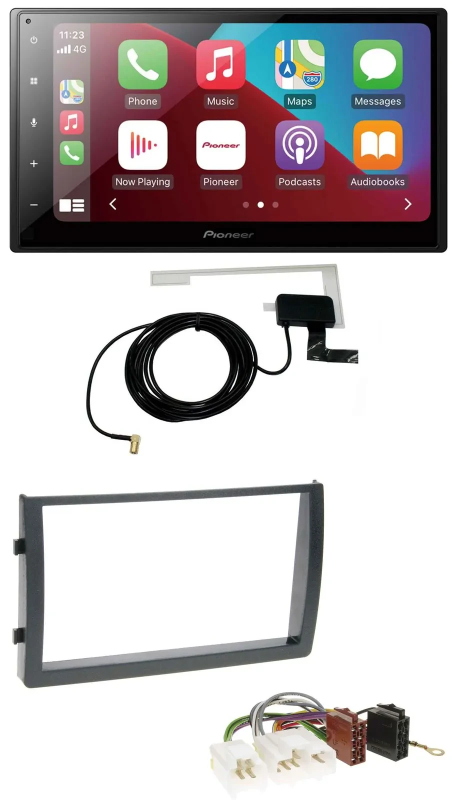 Pioneer USB Bluetooth DAB MP3 2DIN Autoradio für Nissan Altima 2005-2006