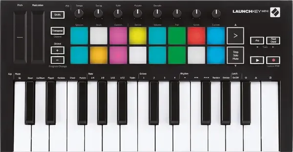 Миди-клавиатура Novation LaunchKey Mini MK3