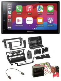 Pioneer DAB USB MP3 Bluetooth 2DIN Autoradio für BMW 3er 2002-2006 5 Schalteröff