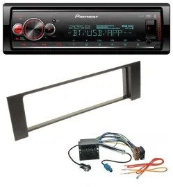 Pioneer Bluetooth USB MP3 DAB Autoradio für Audi A4 00-04 B6 Quadlock Fakra