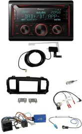 Автомагнитола Pioneer 2DIN DAB USB CD Bluetooth для Citroen Spacetourer/Jump