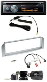 Pioneer CD USB Bluetooth DAB Lenkrad Autoradio für Alfa GT 147 2007-2010 silberg