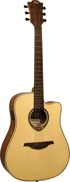 Электроакустическая гитара LAG Guitars T318DCE