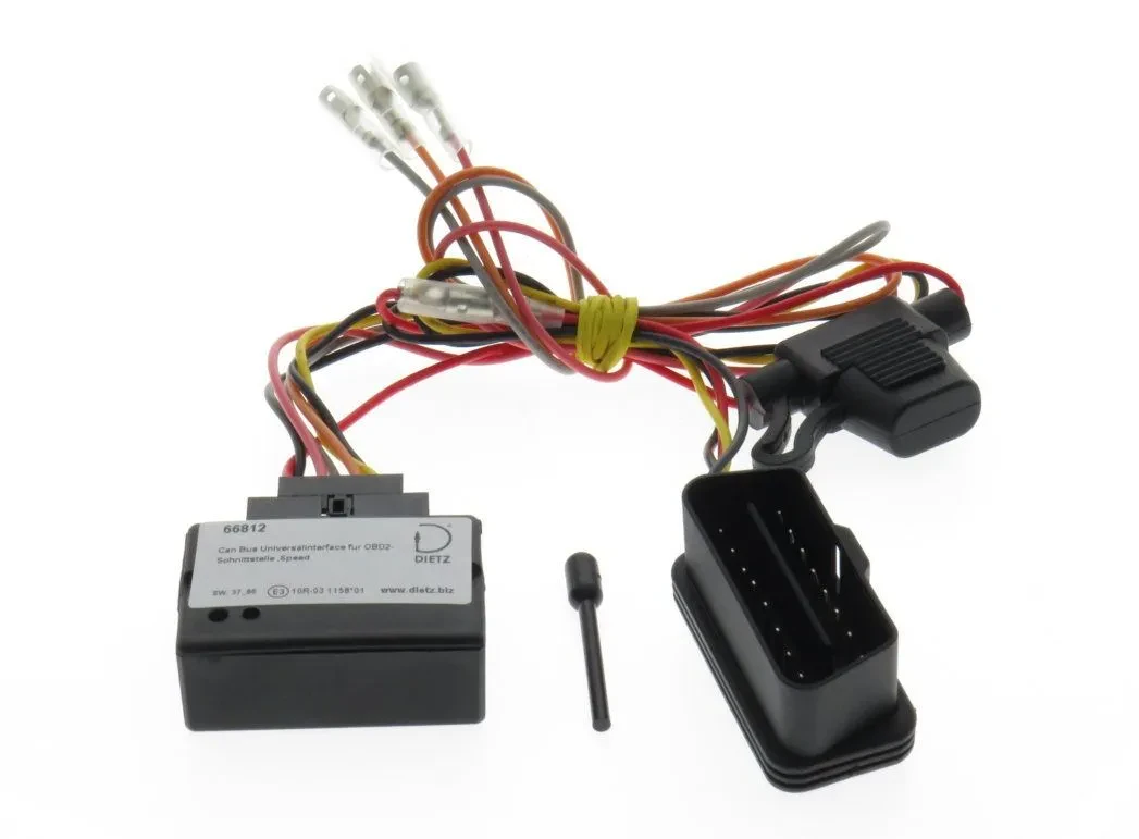 Dietz 66812 Can-Bus Universalinterface für OBD2 Speed u. pos. Signal ODB2 Stecke