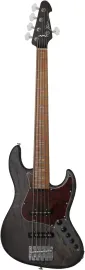 Бас-гитара KEIPRO KJB5-Deluxe PRO Ash-M ACT BK 5-струнная, активная электроника, черный