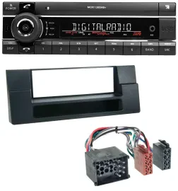 Kienzle Bluetooth MP3 USB DAB Autoradio für BMW X5 E53 5er E39 Rundpin Ablagefac