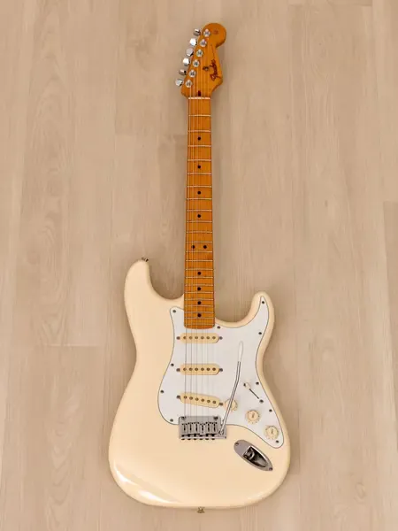 Электрогитара Fender Stratocaster Olympic White 1989 Japan