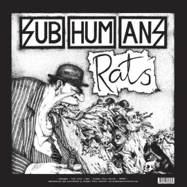 Виниловая пластинка The Subhumans - Time Flies + Rats [New Vinyl LP]