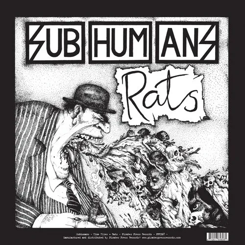 Виниловая пластинка The Subhumans - Time Flies + Rats [New Vinyl LP]