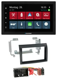 Blaupunkt MP3 Bluetooth DAB 2DIN USB Autoradio für Citroen Jumper Fiat Ducato Pe