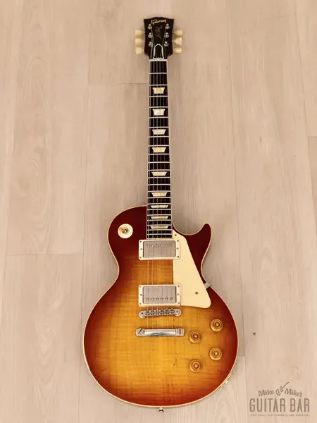 Электрогитара Gibson Custom Shop Murphy Lab 1959 Les Paul Standard R9 Light Aged Royal Tea Burst USA 2020 w/Case