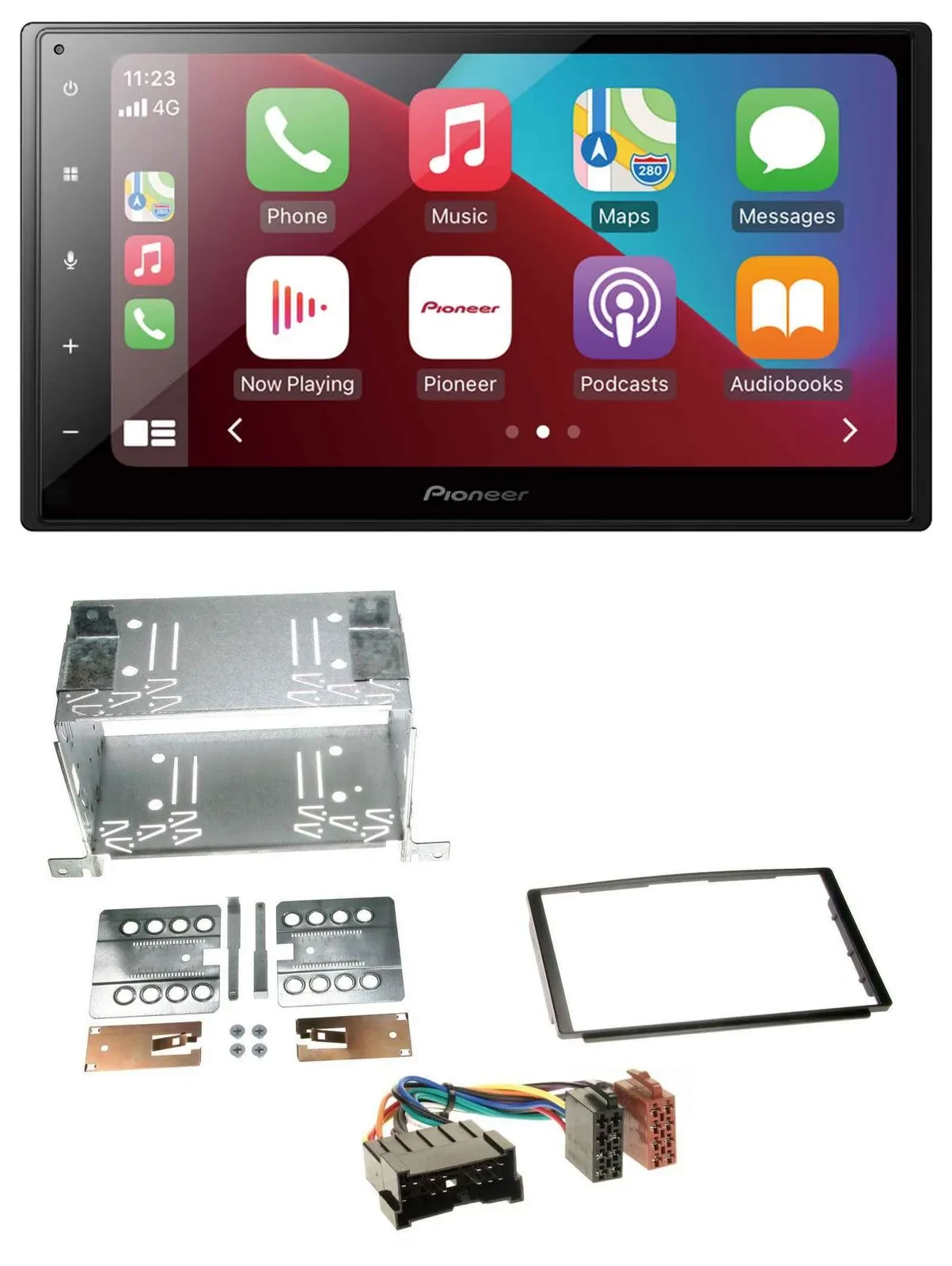 Pioneer USB MP3 DAB 2DIN Bluetooth Autoradio für Hyundai Santa Fe SM 04-06