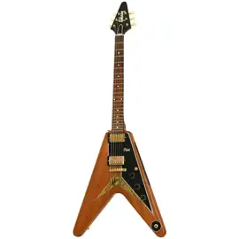 Электрогитара Gibson Custom Shop 1958 Flying V Mahogany VOS Walnut