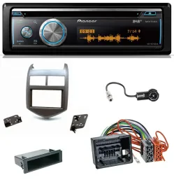 Pioneer MP3 DAB USB CD Bluetooth Autoradio für Chevrolet Aveo Sonic ab 2011 dunk