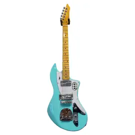 Электрогитара Lace CyberSurf Electric Guitar, Robins Egg Blue w/ Gig Bag