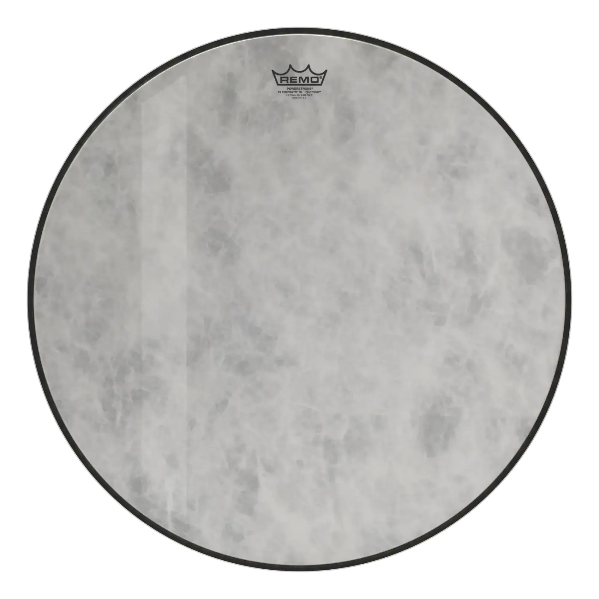 Пластик для барабана Remo 24" Powerstroke P3 Felt Tone Fiberskyn