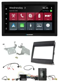 Blaupunkt DAB Bluetooth USB Lenkrad 2DIN Autoradio für Porsche Cayenne 11-16 Inf