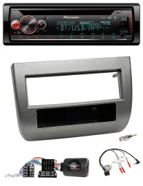 Pioneer Lenkrad DAB CD Bluetooth USB Autoradio für Lancia Y 843 05-11 dunkelsilb