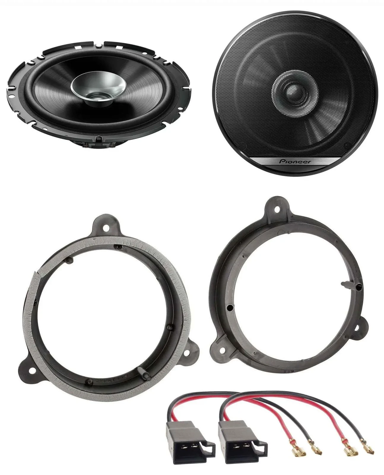 Динамик для авто Pioneer 6.5" 280 Вт для Renault Captur/Laguna (передняя/задняя дверь)