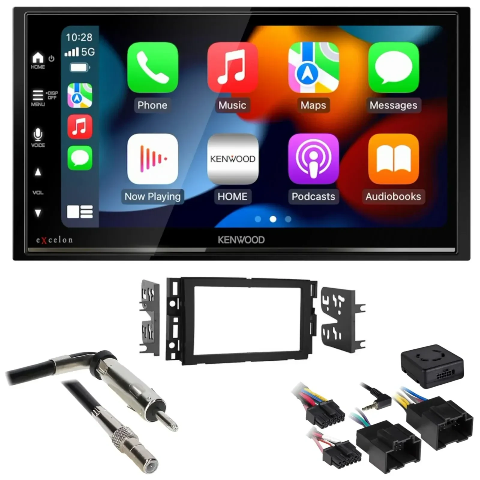 Автомагнитола для Chevrolet Tahoe (2007–2014) Kenwood 2-DIN, Bluetooth