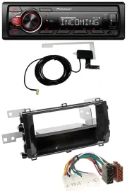 Автомагнитола Pioneer USB MP3 DAB Bluetooth для Toyota Auris (с 2013), черный