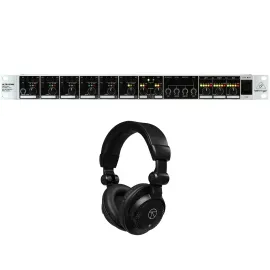 Behringer Ultrazone ZMX8210 V2 Professional 8-Channel 3-Bus Mic/Line Zone Mixer,