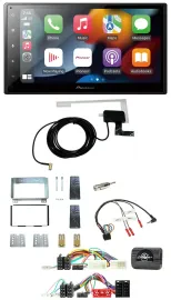 Pioneer Lenkrad USB Bluetooth DAB 2DIN Autoradio für KIA Carnival II VQ 2006-201