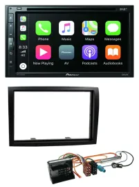 Pioneer DVD 2DIN MP3 DAB Bluetooth USB Autoradio für Citroen Jumper 06-11 schwar