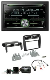 Pioneer Bluetooth Lenkrad DAB 2DIN USB CD Autoradio für Fiat Grande Punto 06-09