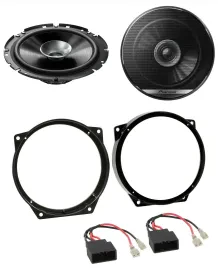 Pioneer 16,5cm 280Watt Lautsprecher für BMW 3er Compact 01-04 Fronttür Auto Boxe