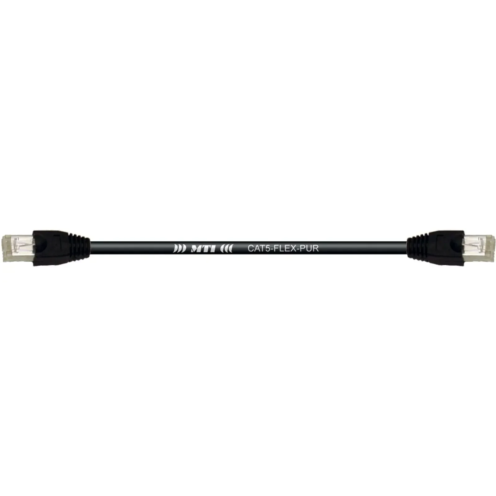 MUSIC STORE Ethernet Cable/CAT5/RJ45 0,5m, RJ45 <> RJ45 - Digital Interface Kabe