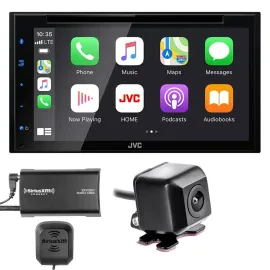 JVC KWV660BT | 6.8" Double-DIN CD/DVD Multimedia Receiver Package