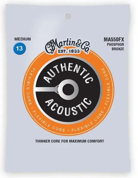 Струны для акустической гитары Martin MA550FX 13-56