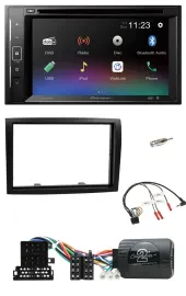 Pioneer Bluetooth Lenkrad USB 2DIN DAB DVD Autoradio für Citroen Jumper 2008-201