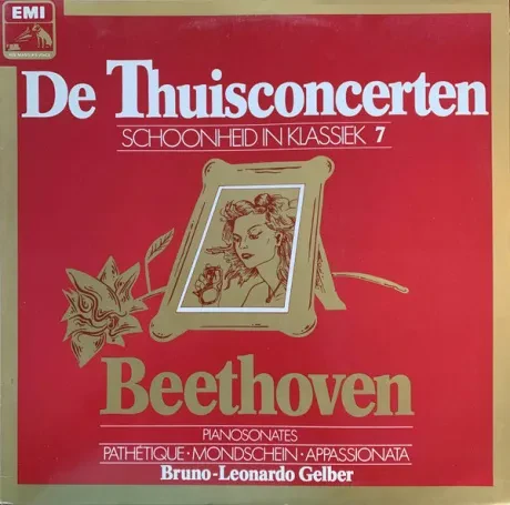 Виниловая пластинка Beethoven – De Thuisconcerten (Pianosonates - Pathétique · Mondschein · Appassionata) Б/У