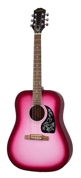 Акустическая гитара Epiphone Starling Hot Pink Pearl