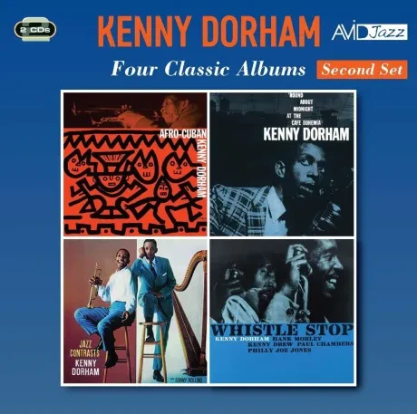 KENNY DORHAM - Afro-Cuban / Round About Midnight At The Cafe Bohemia / Whistle Stop / Jazz Contrasts (2CD)