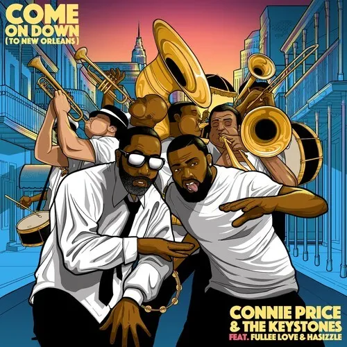 Виниловая пластинка Connie Price & the Keystones – Come On Down (to New Orleans) 7" (Релиз 2024)
