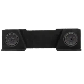 NVX VE-GM-SLVECG2-D10S Dual 10" Sealed Enclosure with Two CWRT104 Subwoofer