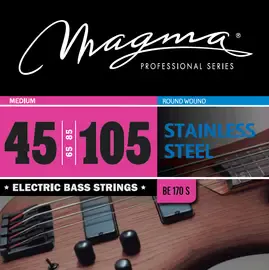 Струны для бас-гитары Magma Strings BE170S