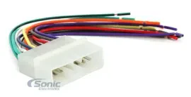 Scosche JE01B Wire Harness for Aftermarket Stereo Receiver 1989-1997 Jeep/Eagle